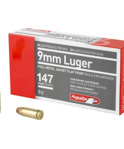 AGUILA 9MM 147GR FMJ FP - $15 FLAT RATE SHIPPING