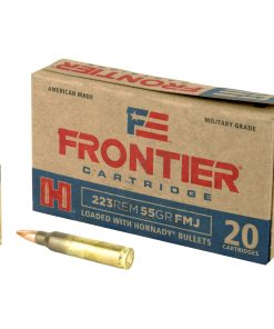 Frontier 223 Rem 55GR FMJ - $15 FLAT RATE SHIPPING