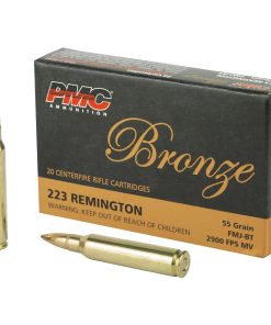 PMC Bronze 223 Remington 55GR FMJ - $15 FLAT RATE SHIPPING