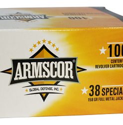 Armscr Armscor 38spl 158 Grain FMJ - 100 Round Box