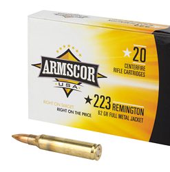 Armscr Armscor 223 Remington 62 Grain FMJ - 20 Round Box