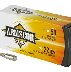 Armscr Armscor 22tcm 40 Grain JHP - 50 Round Box
