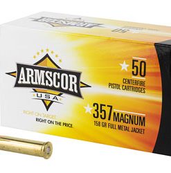 Armscr Armscor 357mag 158 Grain FMJ - 50 Round Box